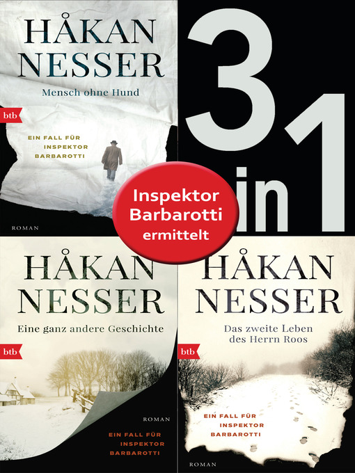 Title details for Die Gunnar Barbarotti-Reihe Band 1 bis 3 (3in1-Bundle) by Håkan Nesser - Available